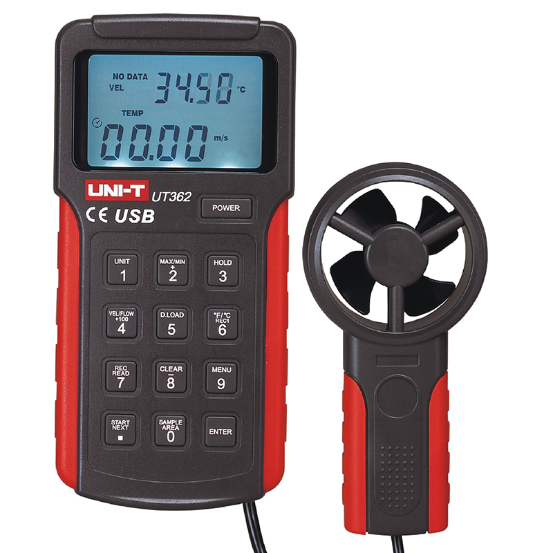 เครื่องวัดความเร็วลม UNI-T UT362