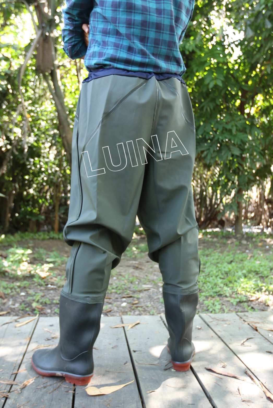 กางเกงกันน้ำ กางเกงตกปลา บูทกางเกง