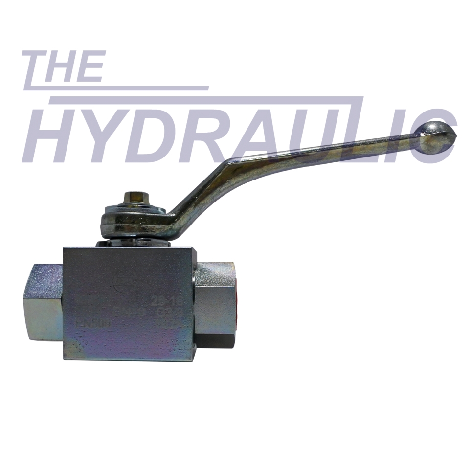 BKH-DN10-G3/8-192A 2-WAY BALL VALVE BKH - G 3/8" BSP HIGH PRESSURE - MHA ชิ้น