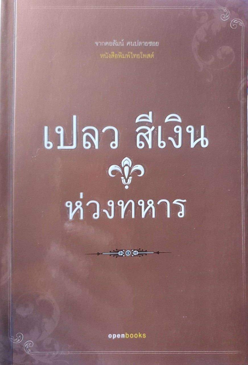 จากคอลัมน์คนปลายซอย นสพ.ไทยโพสต์ “ ห่วงทหาร “ : เปลว สีเงิน