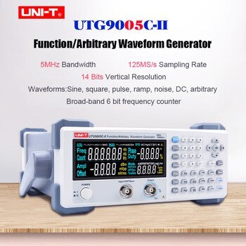 UNI-T UTG9005C-II 5MHz 1 Chanel Function/Arbitrary Waveform Generator
