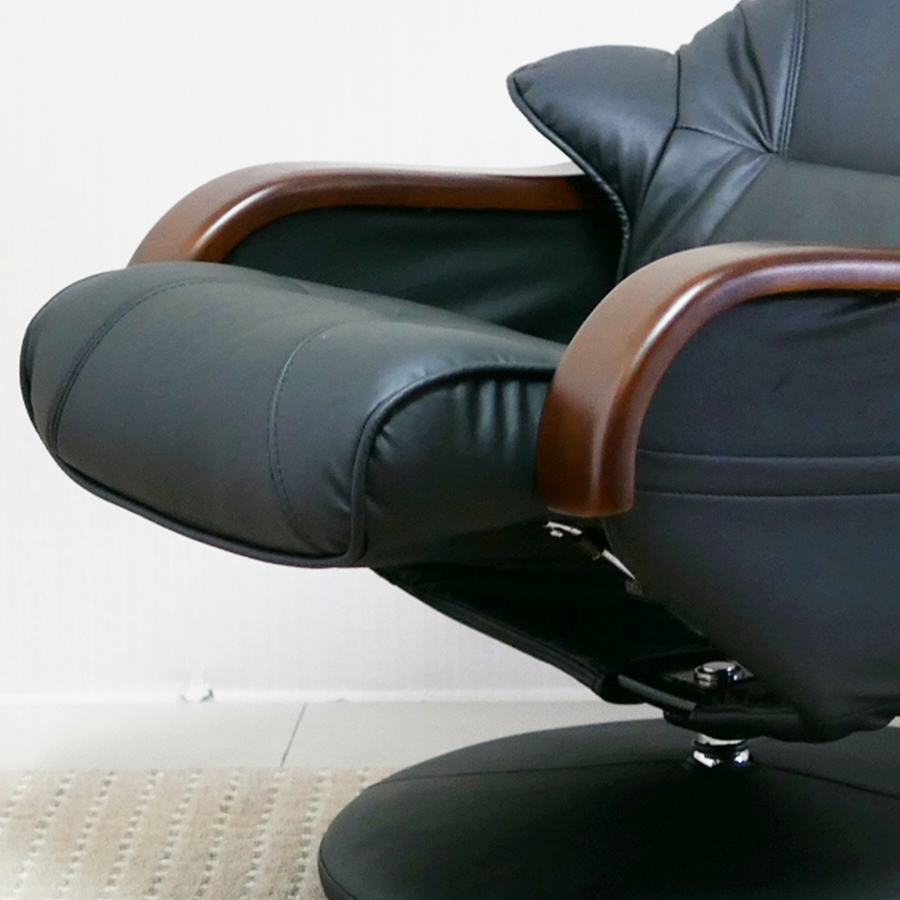 เก้าอี้พักผ่อน โซฟาปรับนอน เก้าอี้ปรับนอน หมุนได้รอบตัว 360 องศา เก้าอี้ปรับเอนนอน เก้าอี้เอนหลัง เก้าอี้เอนนอน เก้าอี้เอนหลัง แถมที่พักเท้า HC-018 (สั่งผลิต 7วัน)