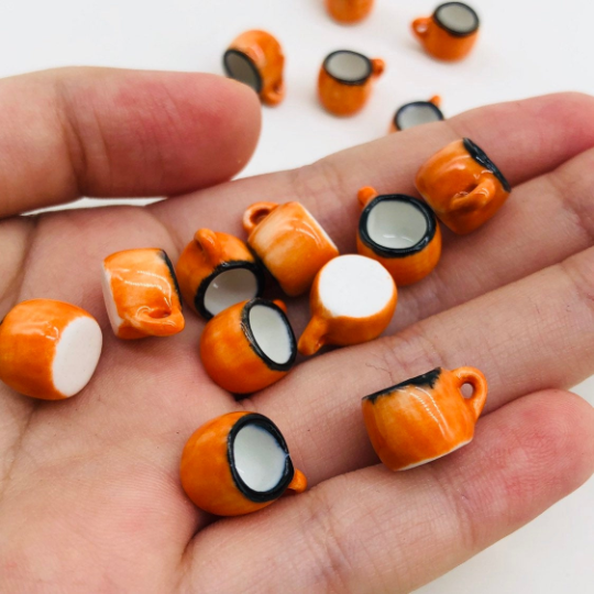 10 pieces Miniature Halloween Ceramic cup