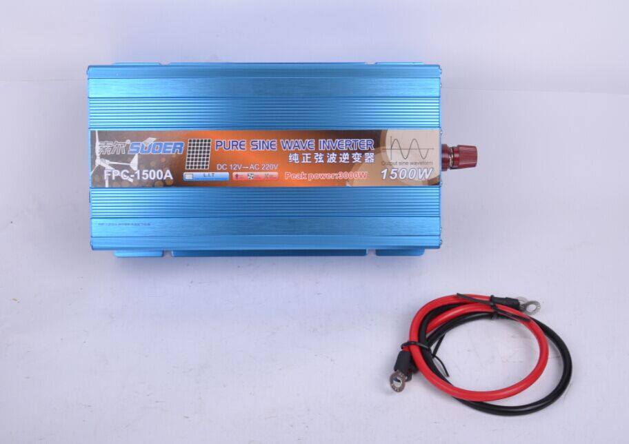 อินเวอร์เตอร์ 12v/24v 1500w SUOER (FPC-1500A/B) pure sine wave