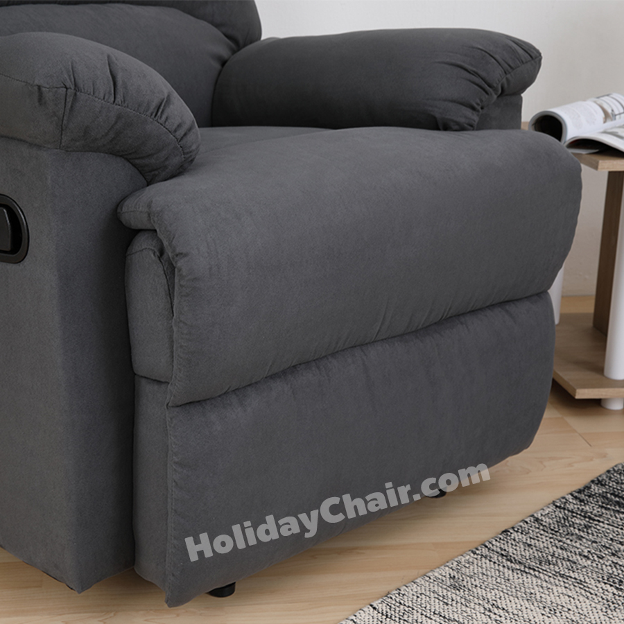 เก้าอี้โซฟา โซฟาผ้า โซฟาปรับนอน เก้าอี้ปรับระดับ โซฟาเดี่ยว เก้าอี้เอนหลัง เก้าอี้ปรับเอนนอน เก้าอี้เอนนอน โซฟาพักผ่อน โซฟานุ่มๆ รุ่น HC-047 (สีเทา)