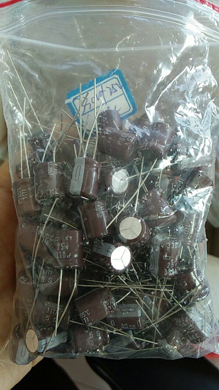 CAPACITOR 330UF/25V NCC 9*12