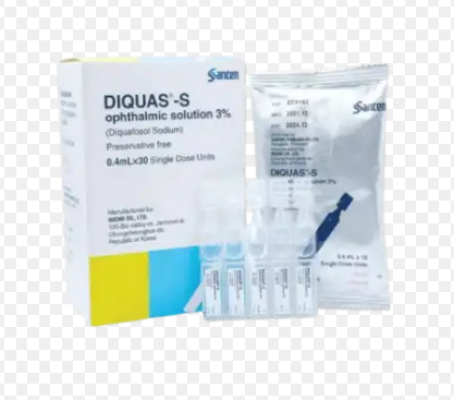 Diquas -S (Diquafosol Sodium 3%) เป็นยาหยอดตาที่ใช้ในการรักษา ภาวะตาแห้ง