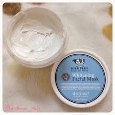 Beauty Buffet Scentio Milk Plus Whitening Q10 Facial Mask ,BB牛奶面膜, 泰国Beauty BuffetQ10牛奶水洗面膜