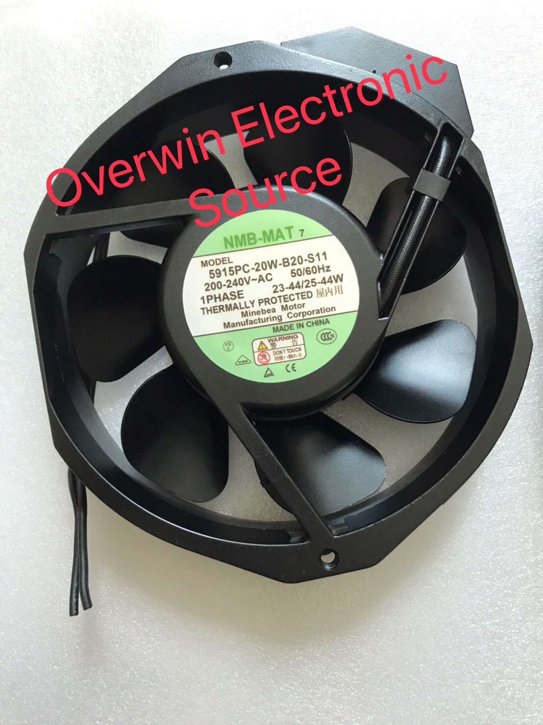 NMB-MAT Model : 5915PC-20W-B20-S11 200-240VAC