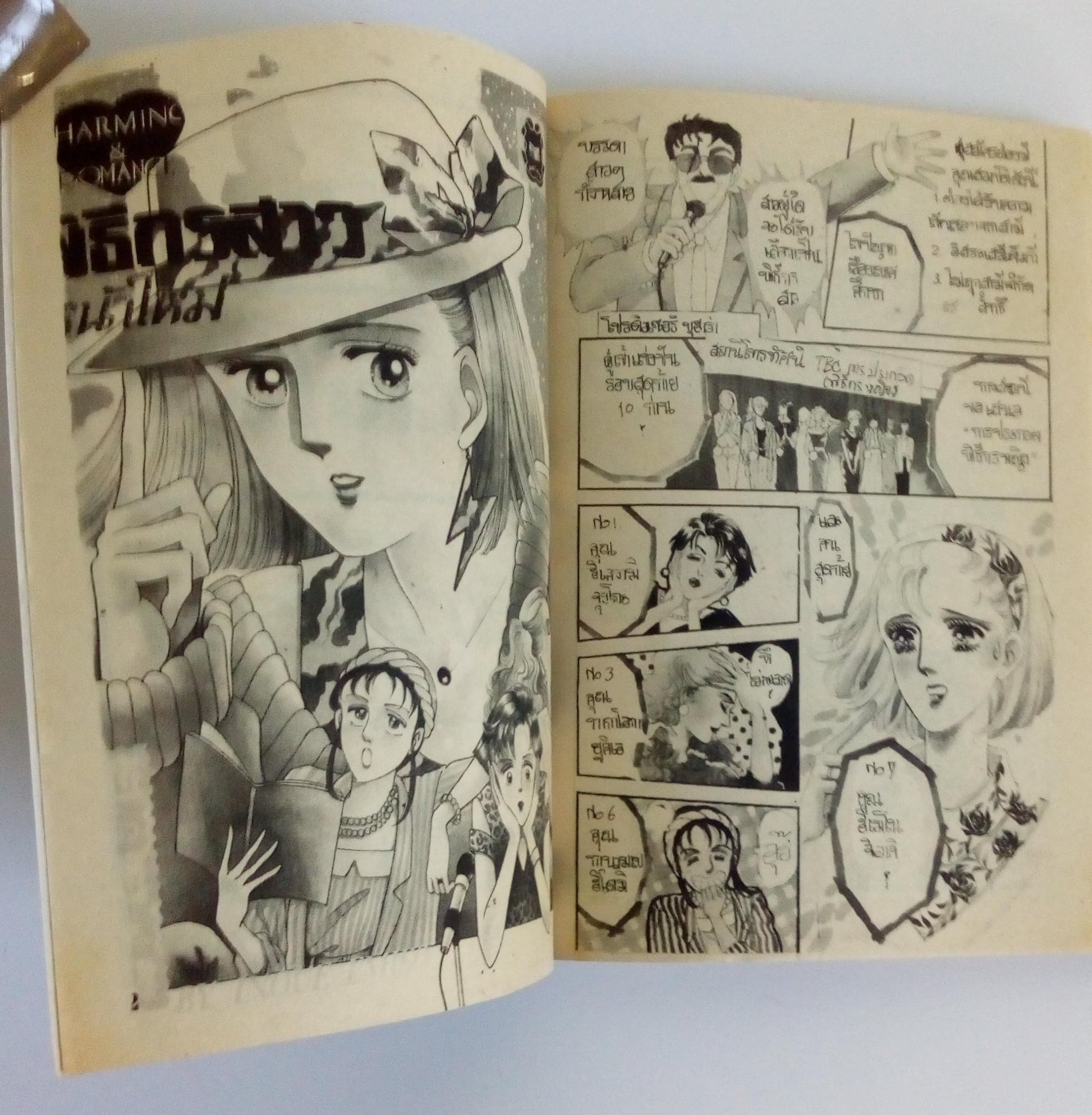 พิธีกรสาวหน้าใหม่(เล่มเดียวจบ) หนังสือ หนังสือสะสม หนังสือหายาก การ์ตูน การ์ตูนสะสม