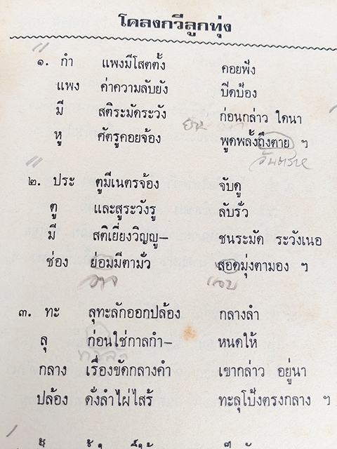 โครงกวีลูกทุ่ง โคลงกระทู้จากคติคารมไทย หนังสือ ร้อยกรอง