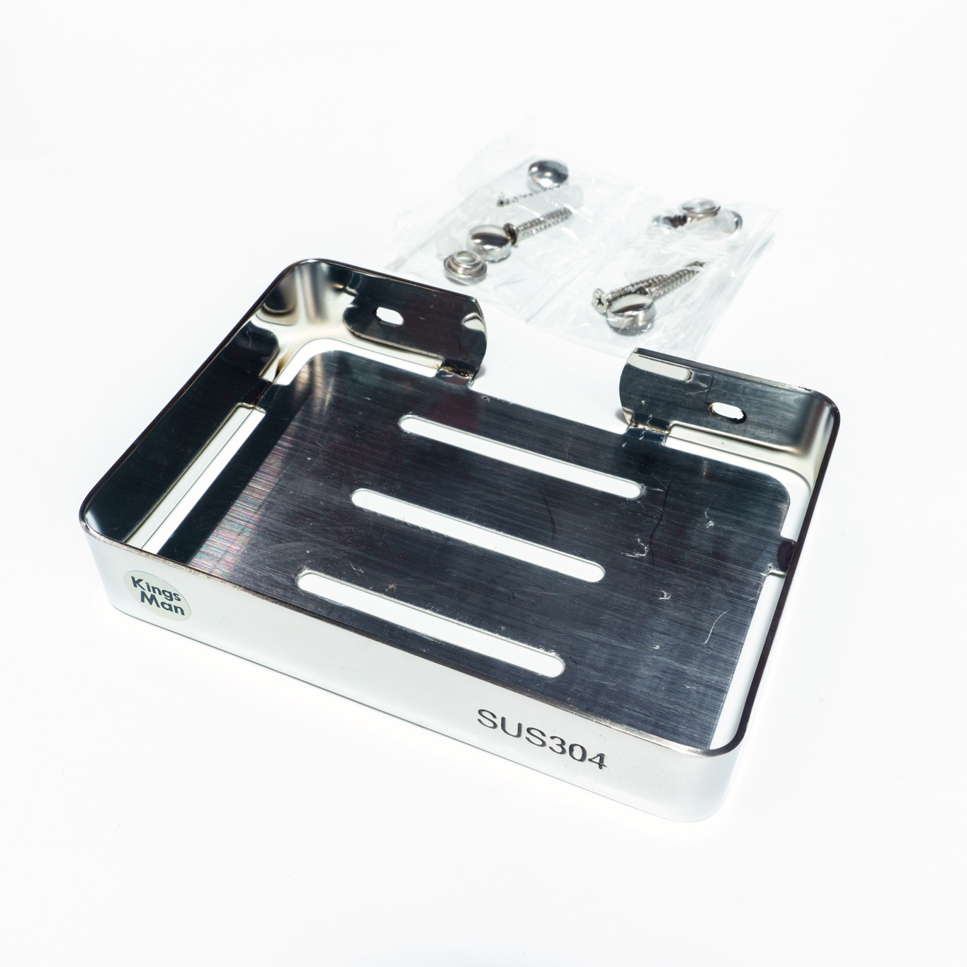 ที่วางสบู่ สแตนเลส304 ไม่เป็นสนิม ยี่ห้อ Kingsman [ราคาส่ง]