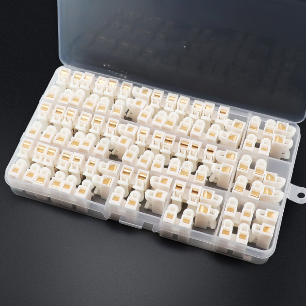 ตัวต่อสายไฟชนิดหนีบ CH2 วัสดุทองแดง (เต๋าต่อสายไฟ/รังผึ้งต่อสายไฟ) ยี่ห้อ KingsMan [ขายปลีก/ส่ง ราคาถูก]