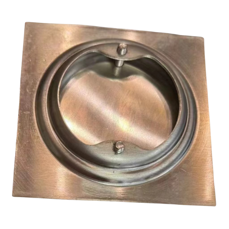 ฝาดูดส้วมสแตนเลส KingsMan แบบสี่เหลี่ยม ขนาด4นิ้ว/6นิ้ว แข็งแรง ไม่เป็นสนิม