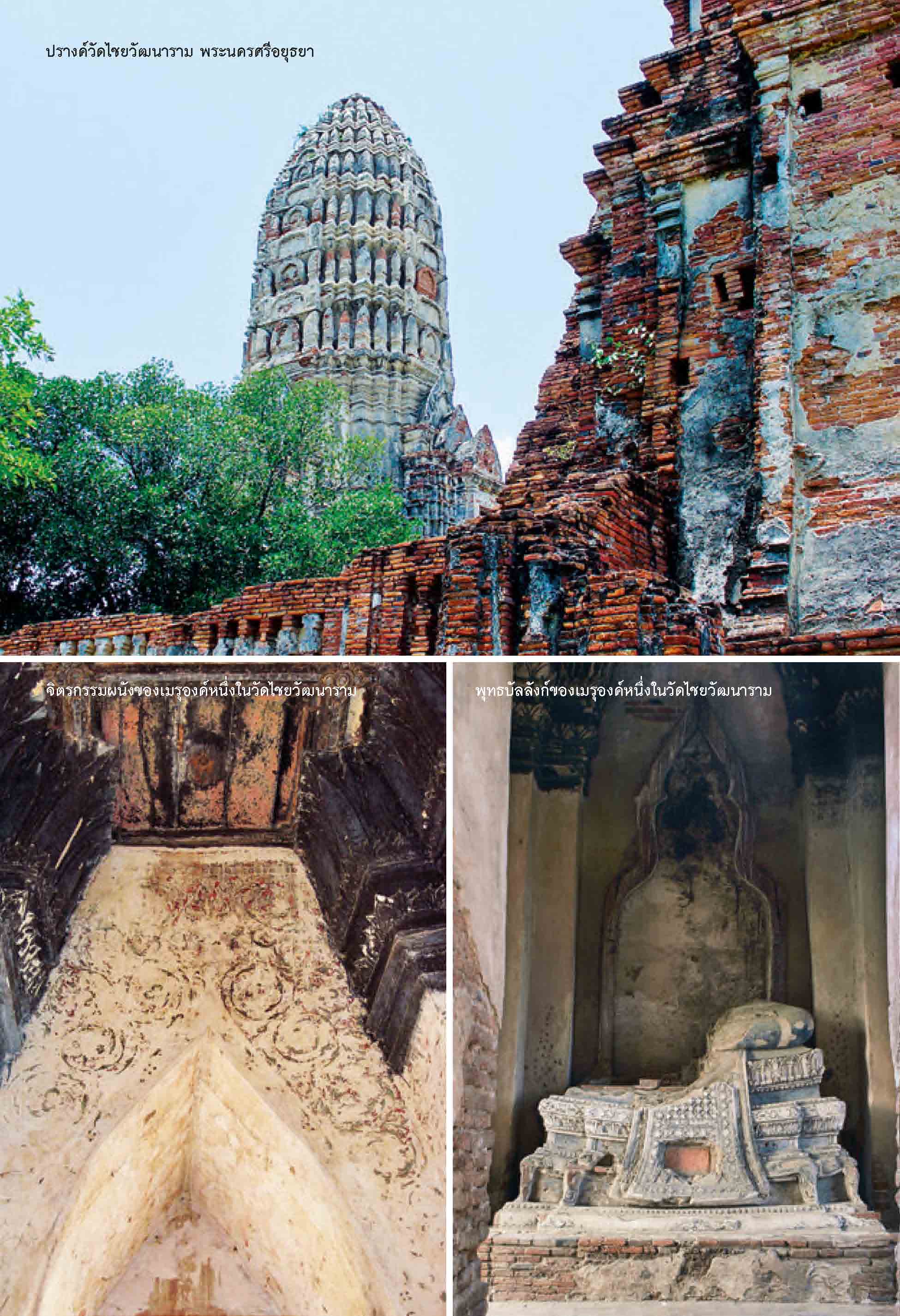 ลวดลายแบบอยุธยาตอนปลาย