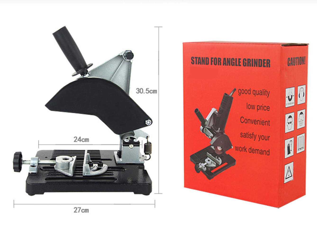 แท่นจับหินเจียร 4" แท่นจับลูกหมู ใช้ได้ทุกยี่ห้อ ทำเป็นแท่นเจียร สับ ตัดชิ้นงาน ขายปลีกส่ง ราคาถูก
