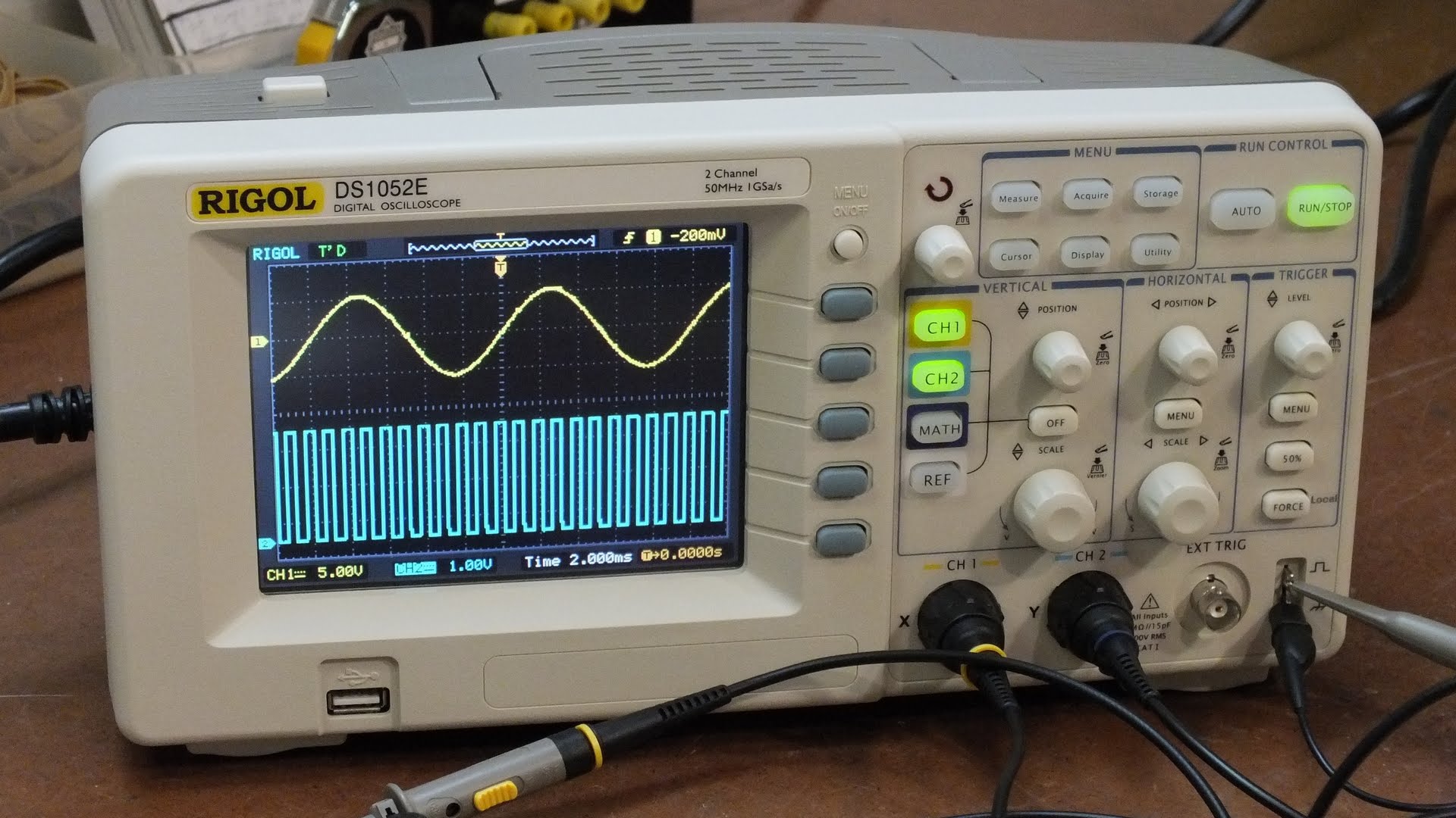 Ossilloscope RIGOL DS1052E (มือสอง)
