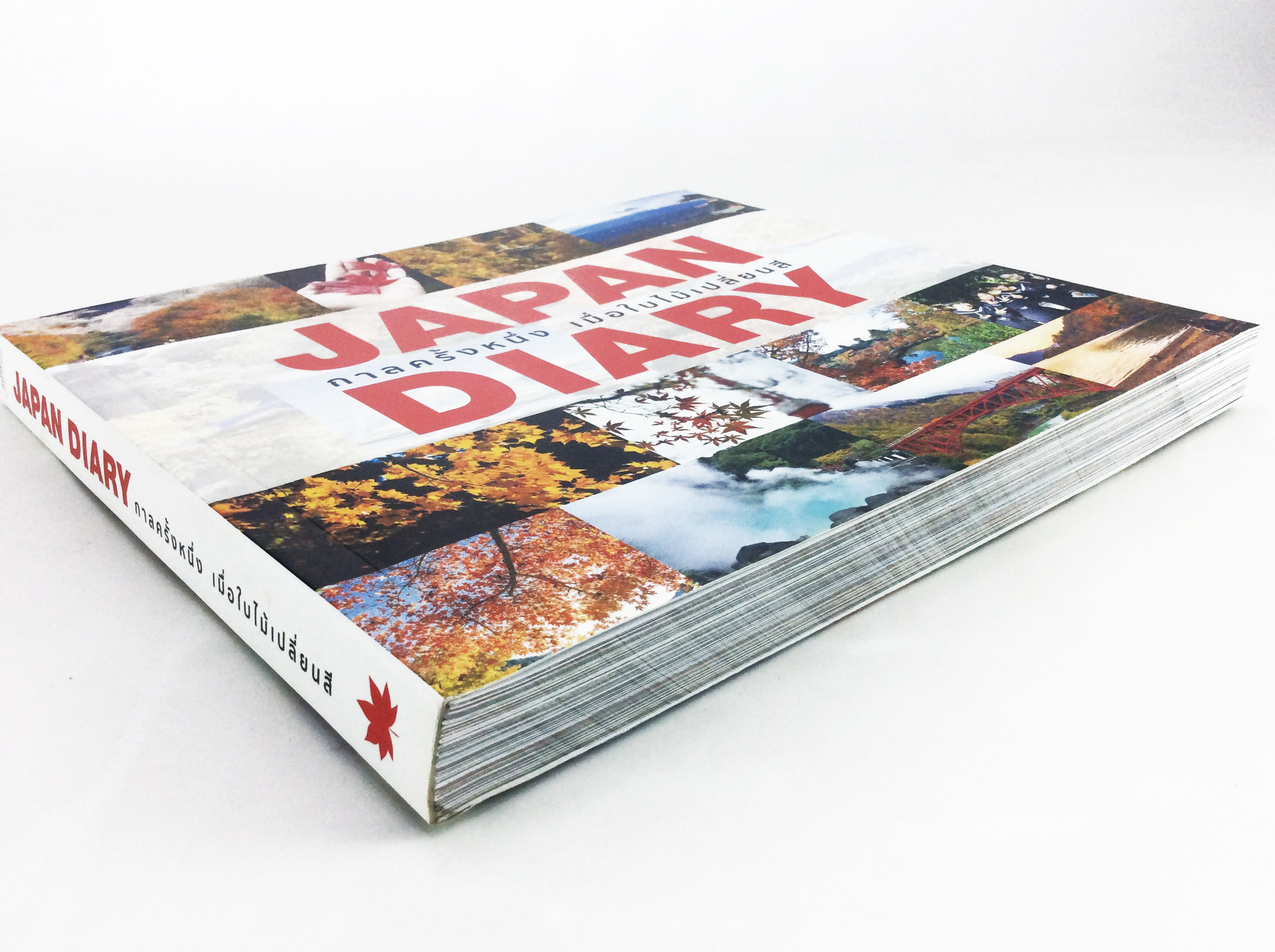 JAPAN DIARY กาลครั้งหนึ่ง เมื่อใบไม้เปลี่ยนสี หนังสือ สารคดี ท่องเทียว ญี่ปุ่น