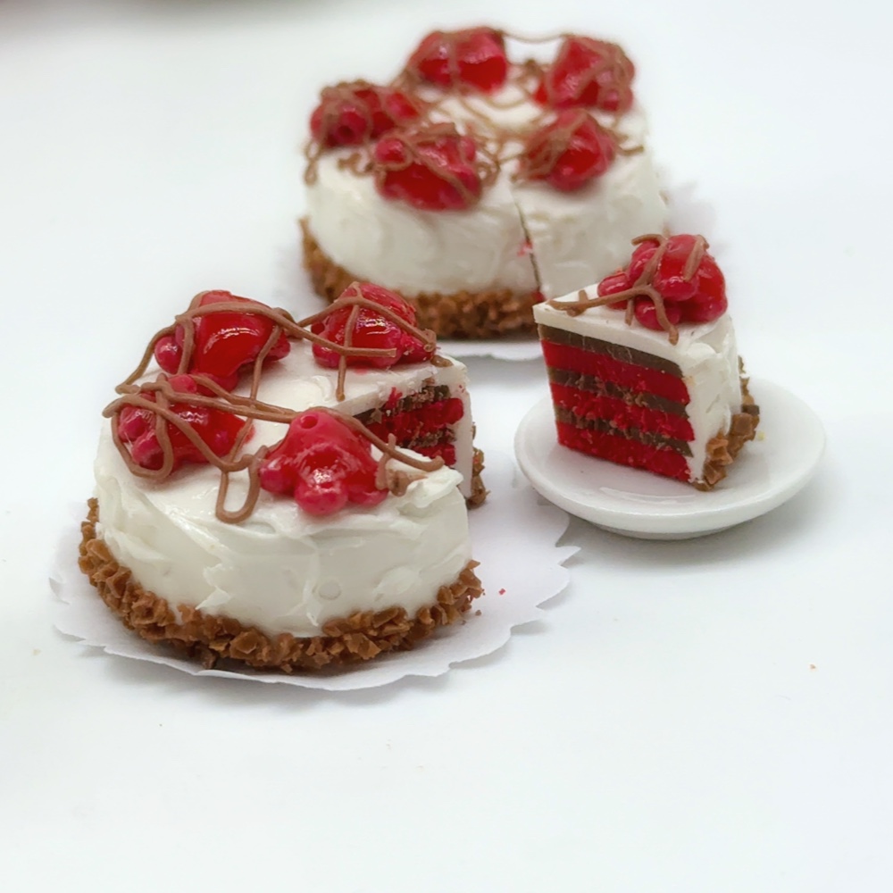 Miniature Sliced Cake