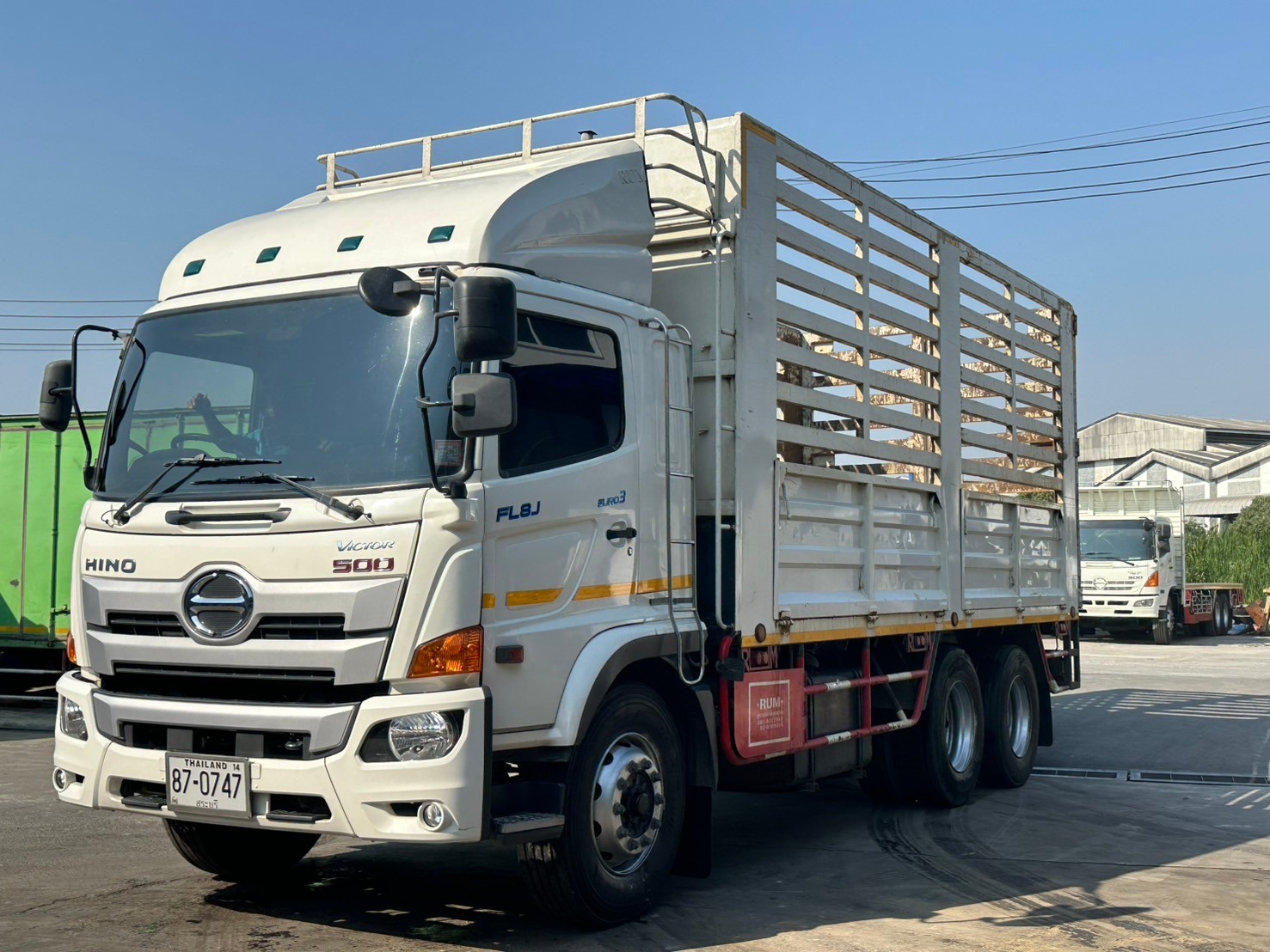 10ล้อกระบะคอกสูงย.6.2m 1เพลาFL8J HINO Victor 260Hp ปี63 ตามสภาพ1.58ล.Pro1.55ล.เก็ํบงานยางใหม่เพิ่ม2แสนS0747