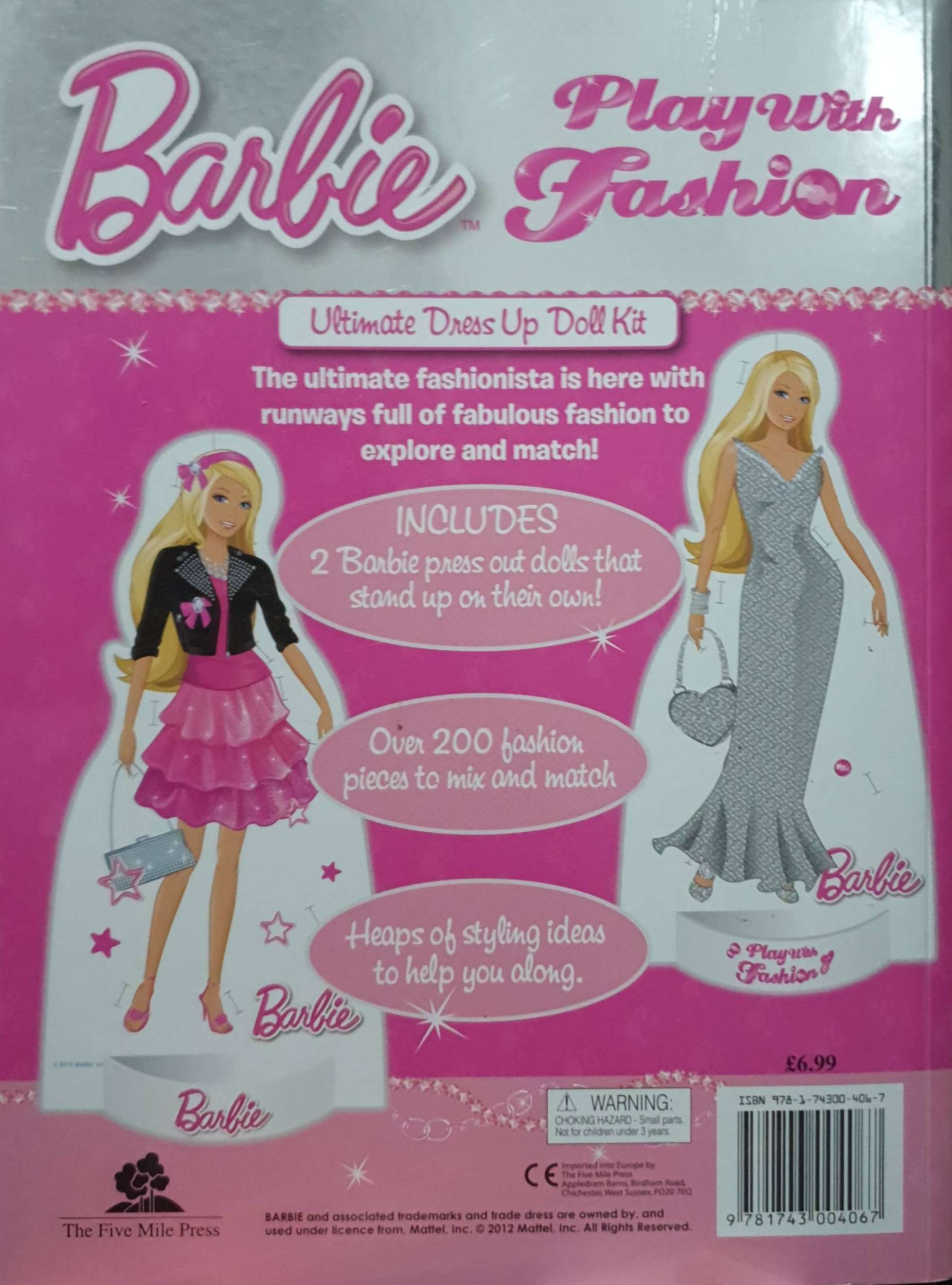 Barbie Play with Fashion Ultimate Dress Up Doll Kit : Mattel