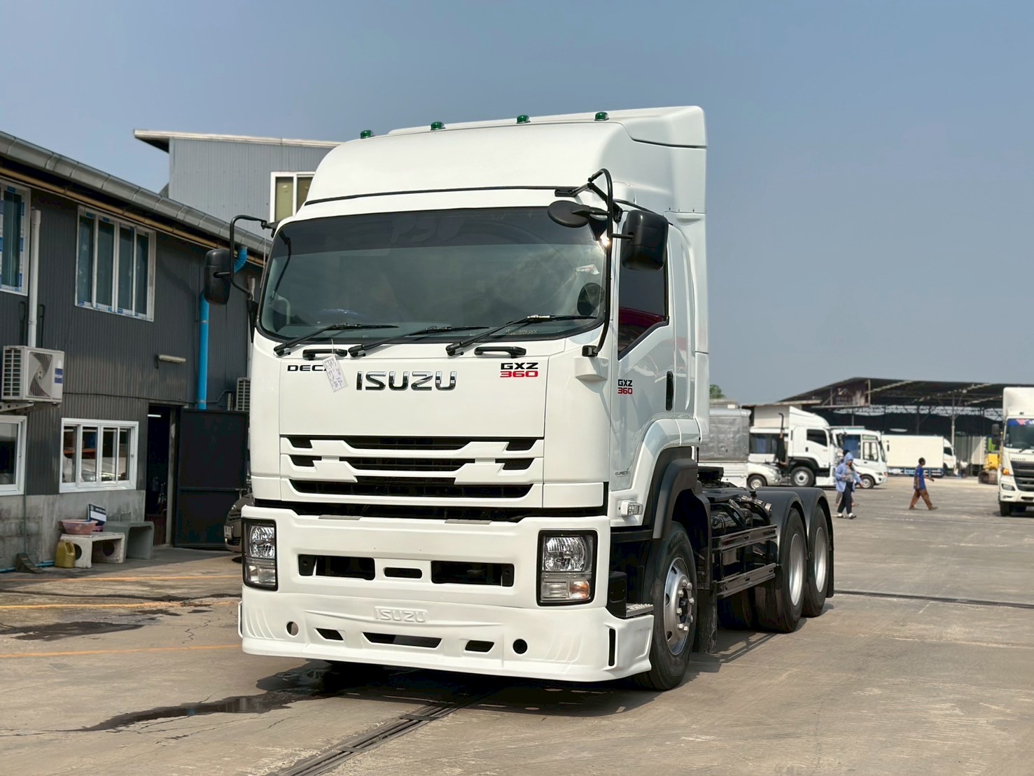 10ล้อหัวลากISUZU MP1GXZ 360แรง ปี58 เก็บงานอย่างสวยพร้อมใช้Pro.1.38ล.