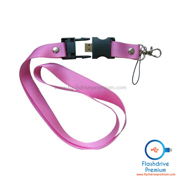 แฟลชไดร์ฟ สายคล้องคอ ( Lanyard Flash Drive Premium)