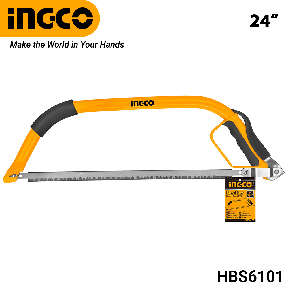เลื่อยคันธนู ขนาด 24" (61 ซม.) รุ่น HBS6101 - เลื่อยคันธนู เลื่อยตัดไม้ รับประกันคุณภาพสมราคา