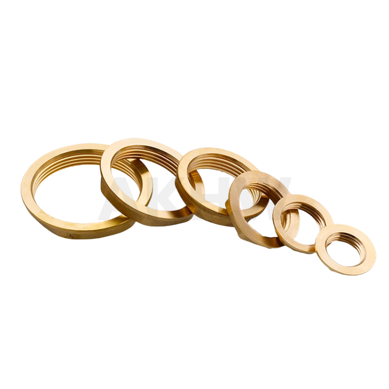 น็อตล็อคทองเหลือง (แหวนล็อค) KingsMan ทองเหลืองแท้ ไม่เป็นสนิม [ขายปลีก/ส่ง]