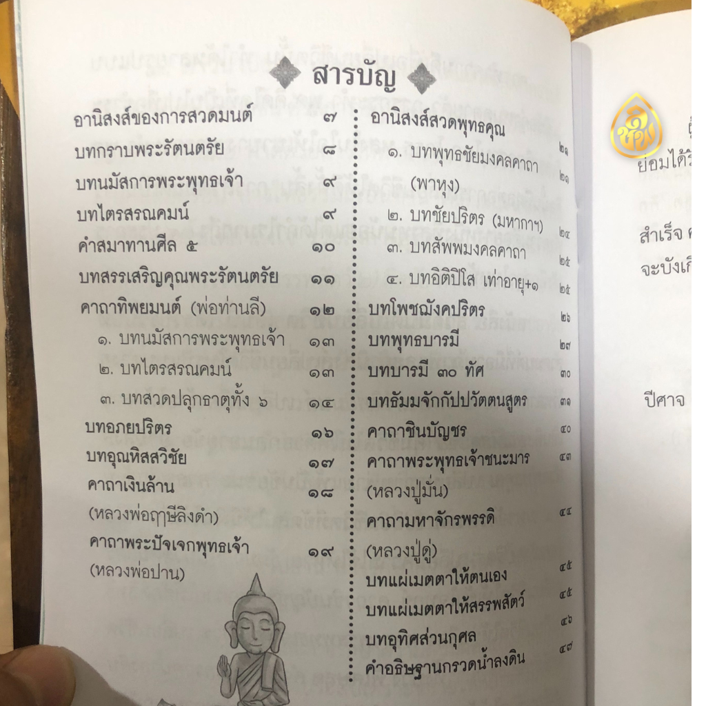 หนังสือสวดมนต์เลี่ยนชีวิต คาถาทิพยมนต์ พุทธบารมี(แพค100เล่ม)เปลี่ยนทุกเรื่องร้ายให้กลายเป็นดี บจ.สำนักพิมพ์เลี่ยงเชียง