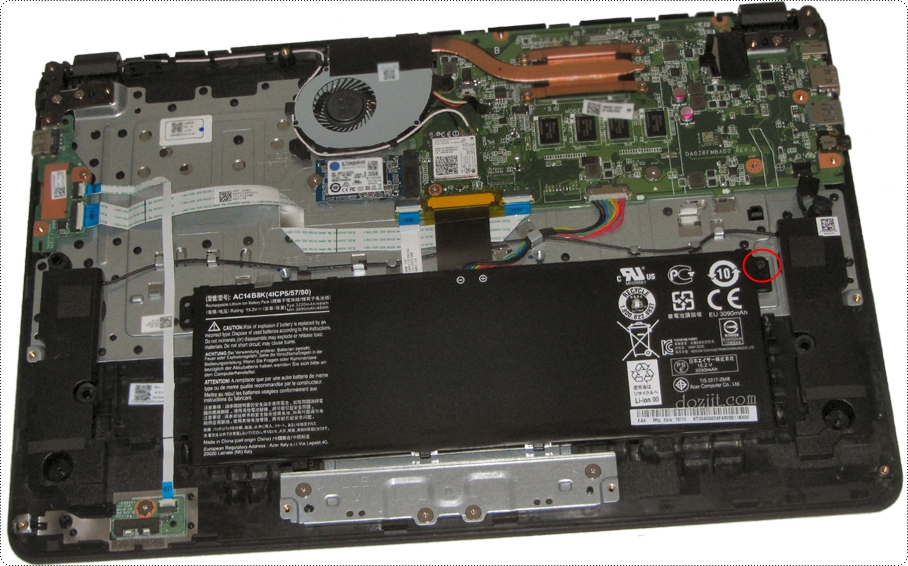 แบตเตอรี่แท้ Acer Aspire V3-371, E3-111, E3-112, E3-112M, ES1-511, E5-771G, Aspire 5 A517-51G-5859, Chromebook C810, C910 Battery AC14B8K 3220 mAh