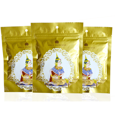 GOLD PRINCESS แผ่นแปะเท้าดูดสารพิษ皇家足贴