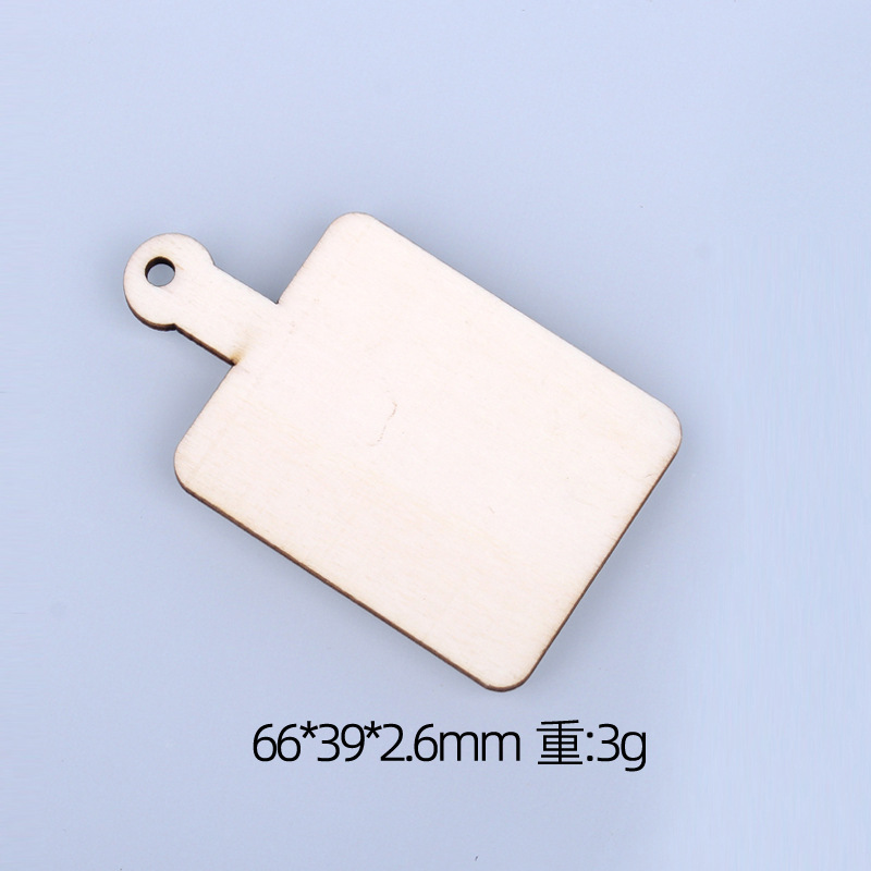 ถาดพิซซ่าฐานเค้กไม้ขนาดเล็ก DIY จำลองอาหารเล่นดินเหนียวเบาพิเศษตกแต่งบ้านตุ๊กตา