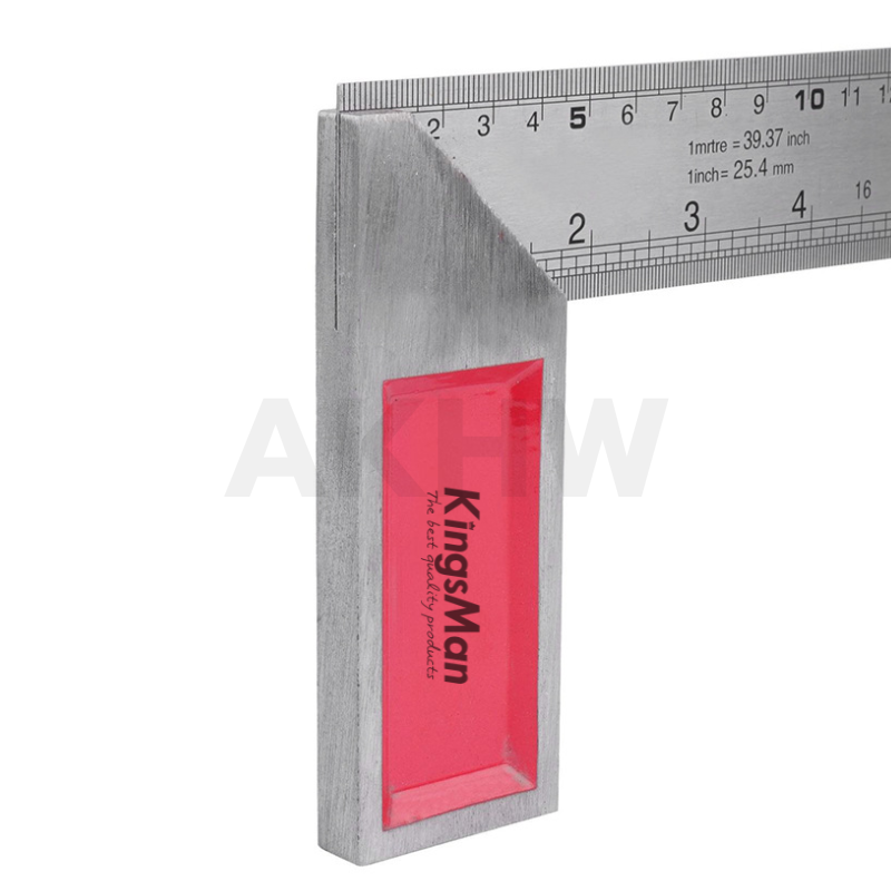 ฉากวัดไม้สแตนเลส ขนาด 12 นิ้ว KingsMan สเตนเลสคุณภาพดี ทนทาน ไม่เป็นสนิม