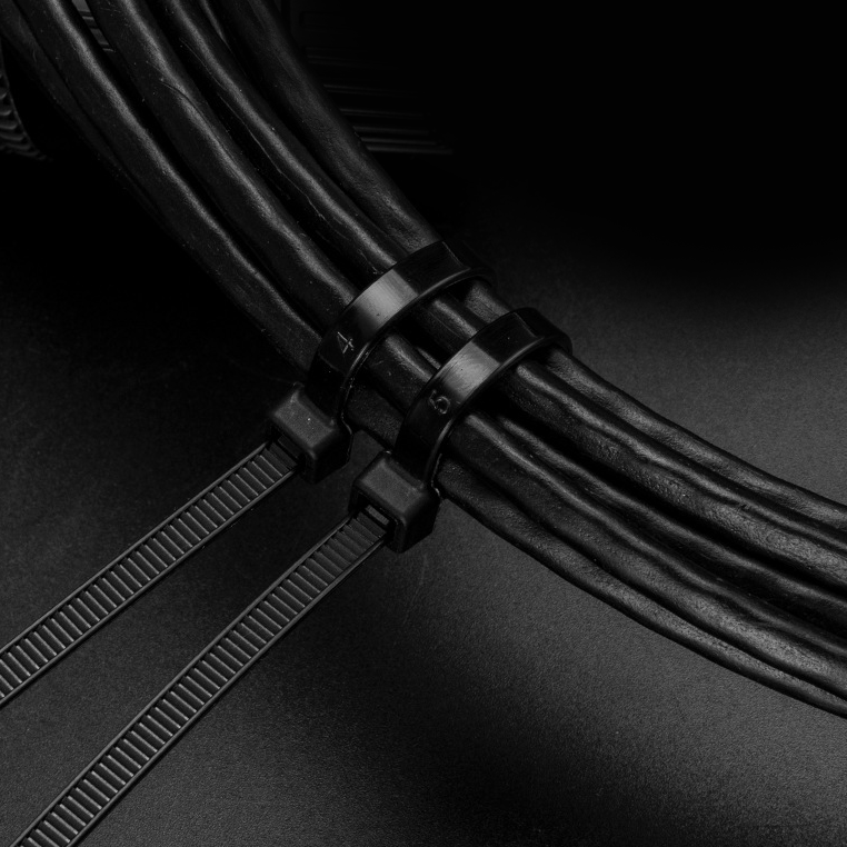 สายรัดเคเบิ้ลไทร์ KingsMan ที่รัดสายไฟ (Nylon Cable Ties) 100 ชิ้น/ถุง