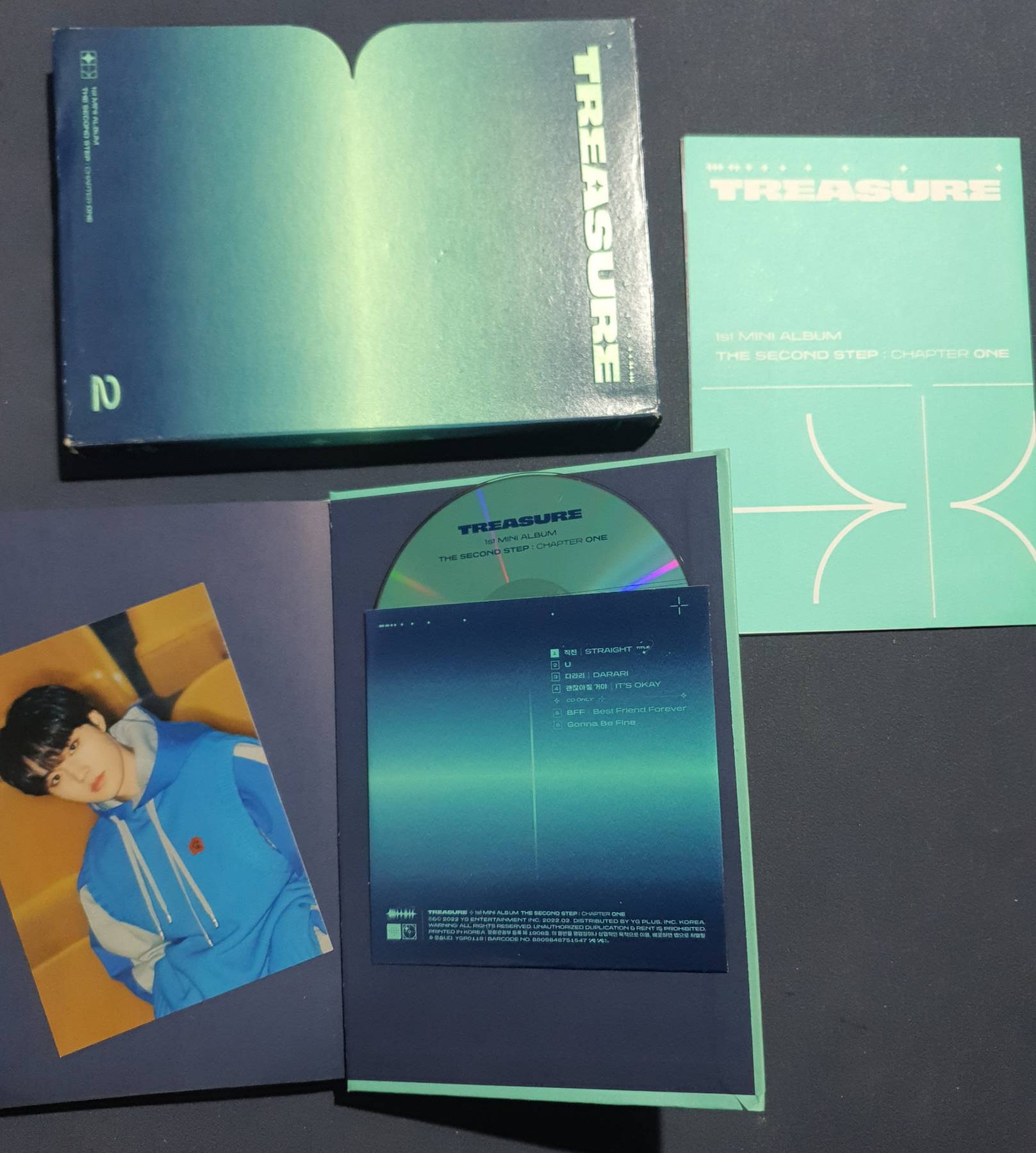 TREASURE 1st MINI ALBUM THE SECOND STEP : CHAPTER ONE