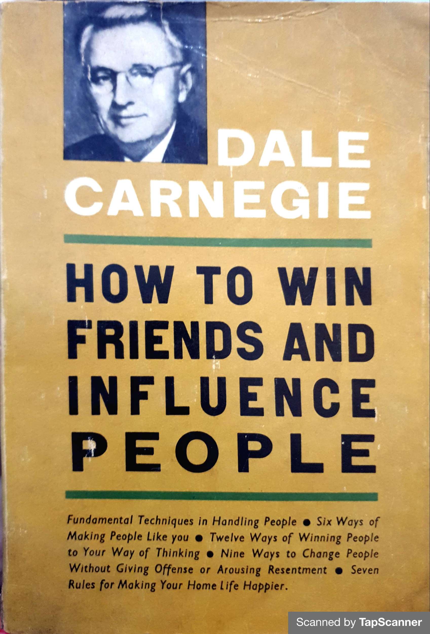 Dale Carnegie How to Win Friends and Influence People พิมพ์ปี 1966