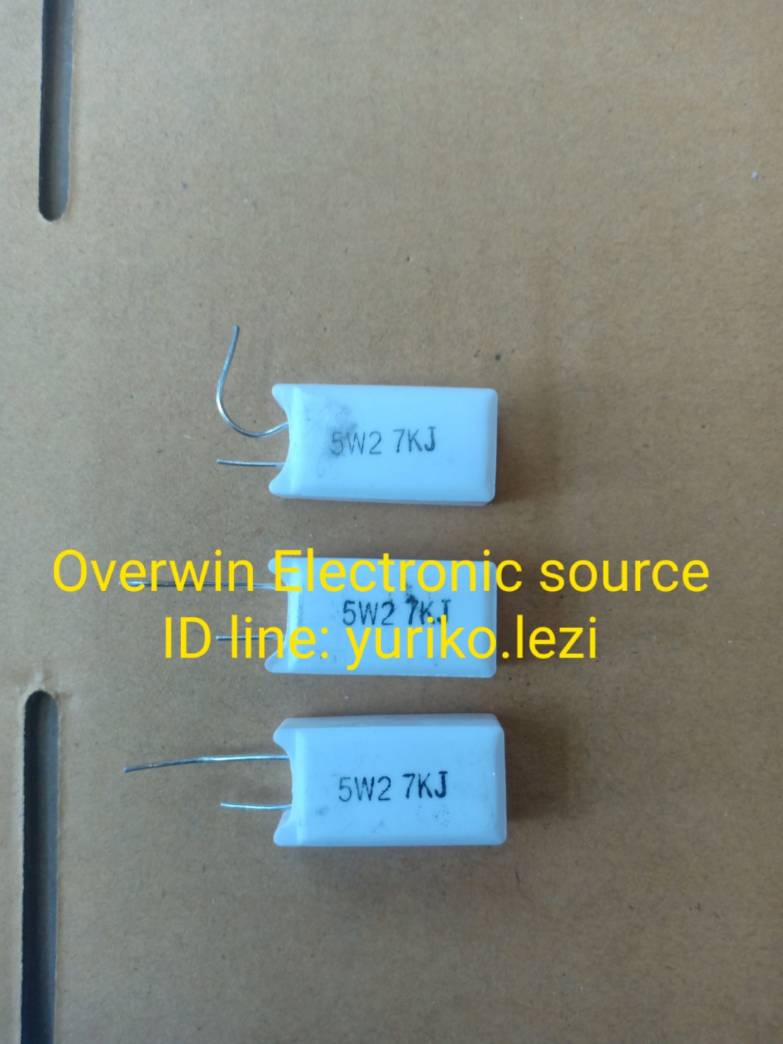 27KJ 5W DIP-2 Ceramic Resistor