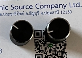 VR Knob 10x15 mm Black (1ชุด มี10ตัว)