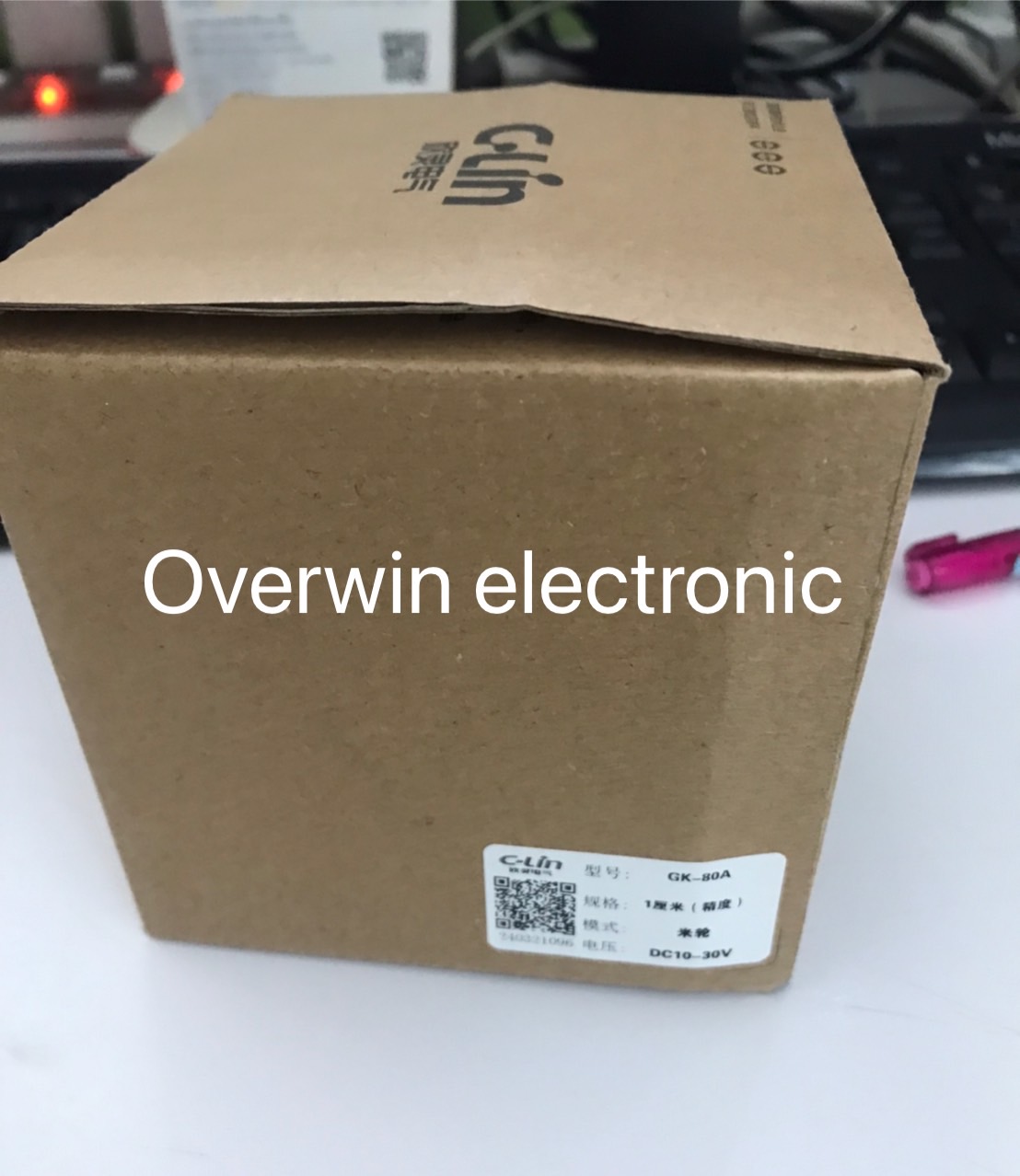 meter wheel sensor C-lin GK-80A DC10-30V Output signal : 1dm สินค้าพรีออเดอร์