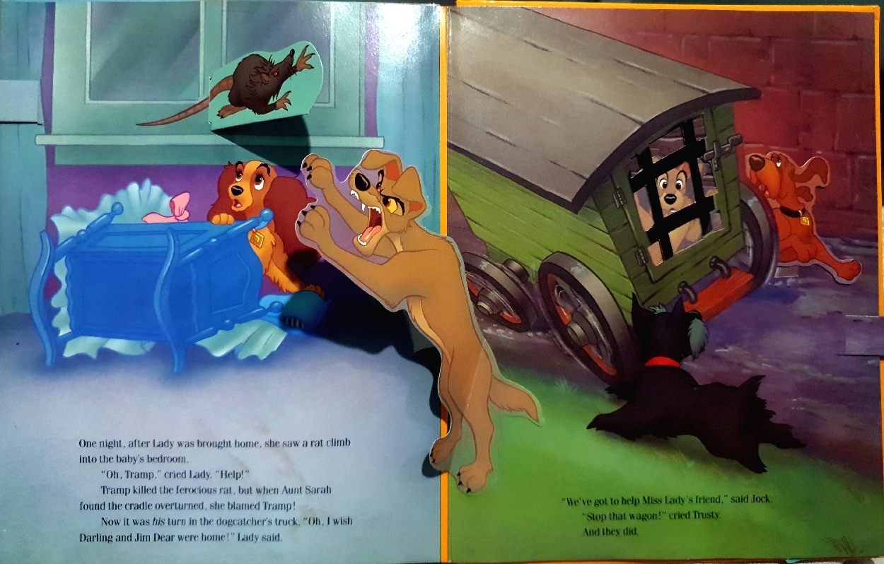 Walt Disney's Lady and the Tramp (Pop-Up Book)