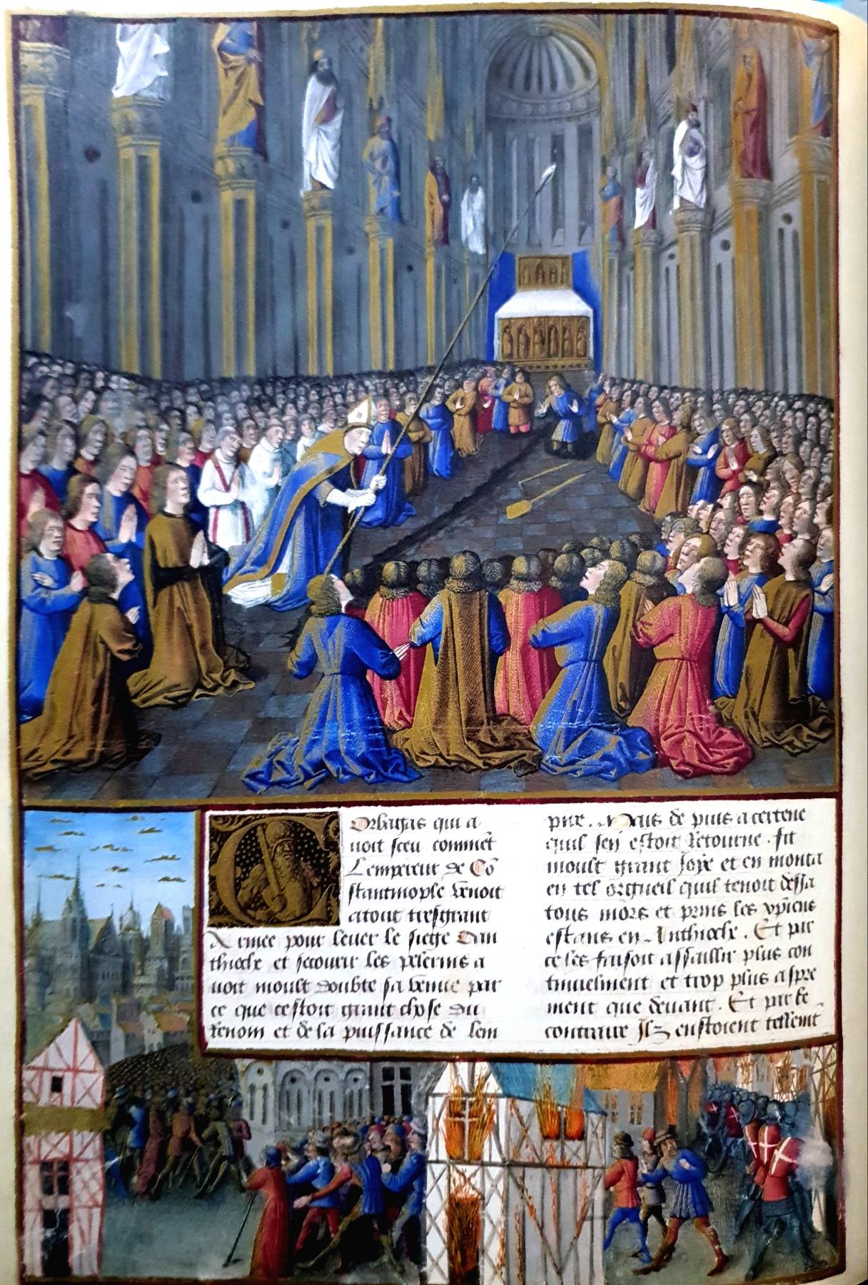 A CHRONICLE OF THE CRUSADES LES PASSAGES D'OUTREMER - THE EXPEDITIONS TO OUTREMER