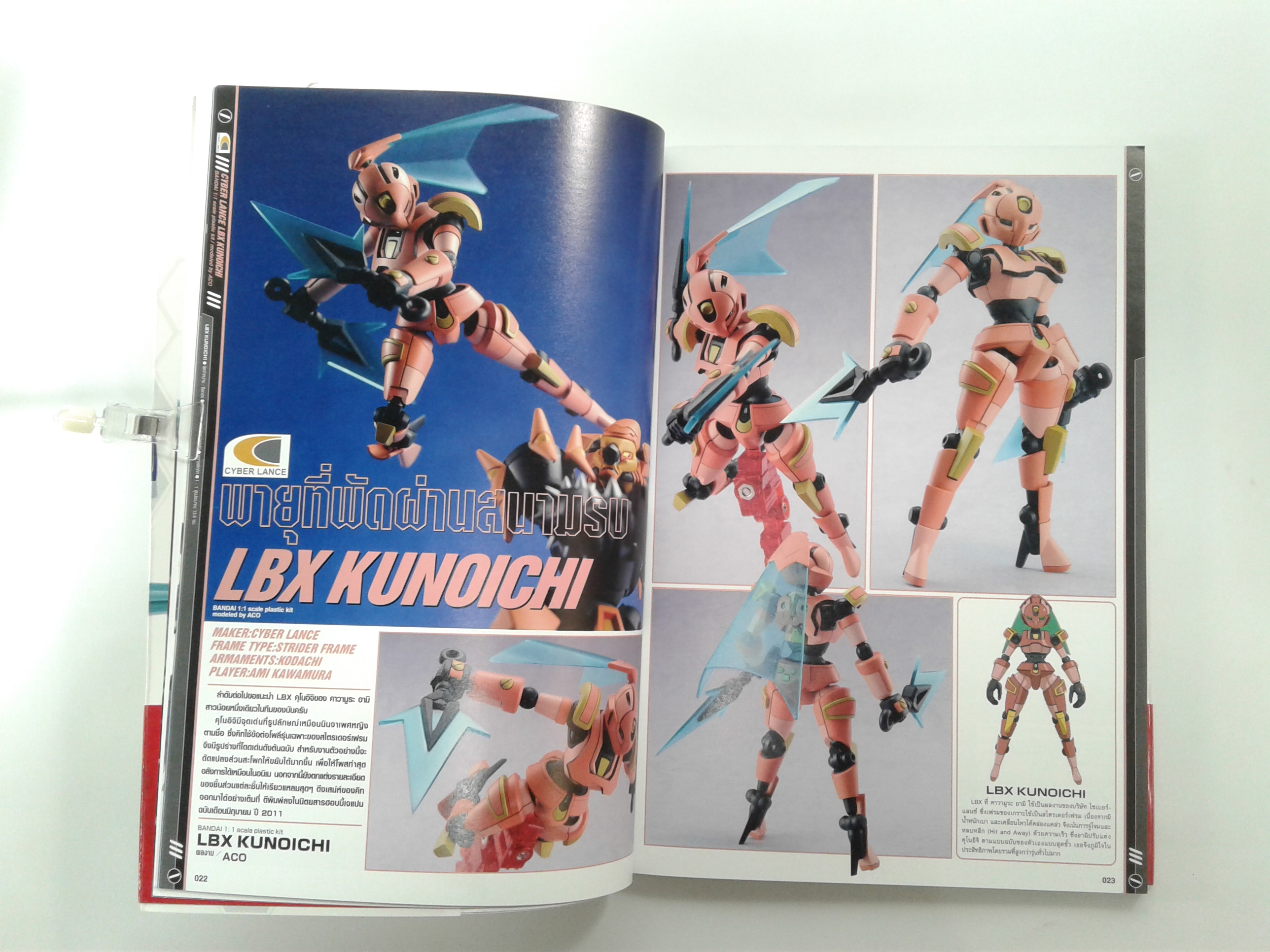 DANBALL SENKI LBX PERFECT MODELING BOOK หนังสือ หนังสือมือหนึ่ง