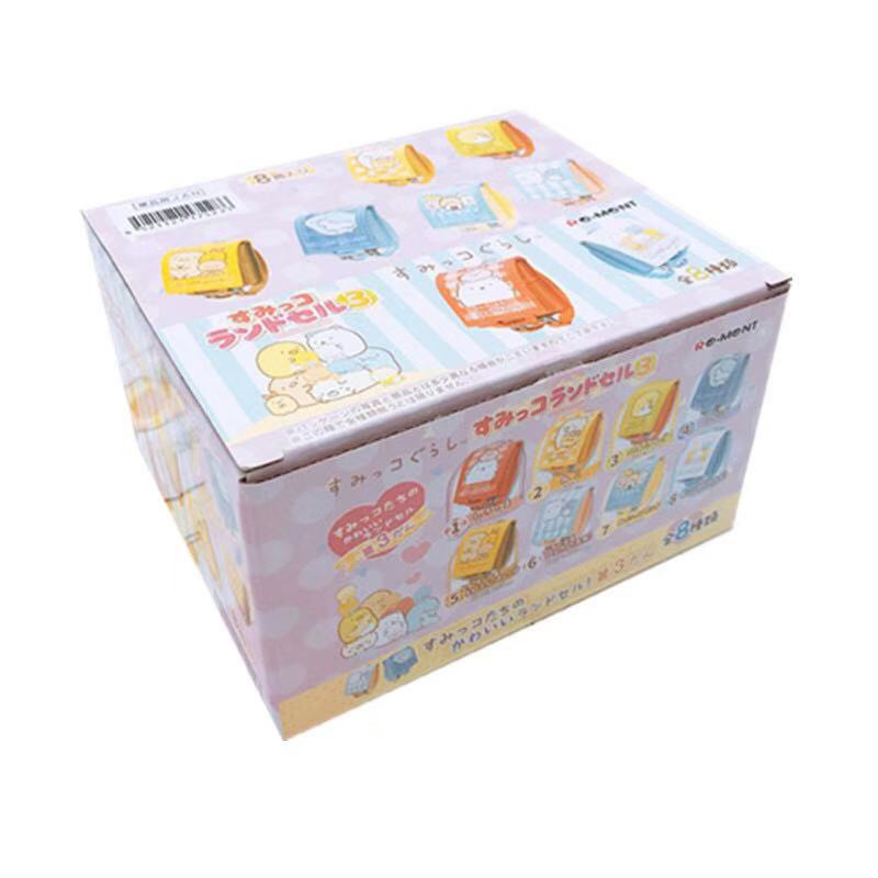 Rementรีเม้นท์กระเป๋าจิ๋วชุดกระเป๋านักเรียนญี่ปุ่นหลากหลายสีการ์ตูนลายซูมิโก๊ะเหมาะสำหรับนักสะสมของจิ๋ว