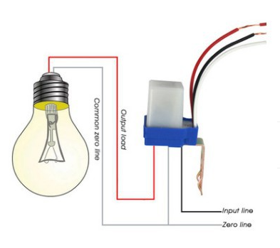 สวิทซ์แสง (โฟโต้สวิทช์) ไฟบ้าน AC 220V 10A เปิดไฟอัตโนมัติตอนกลางคืน ปิดไฟอัตโนมัติไฟตอนเช้า [ราคาส่ง]