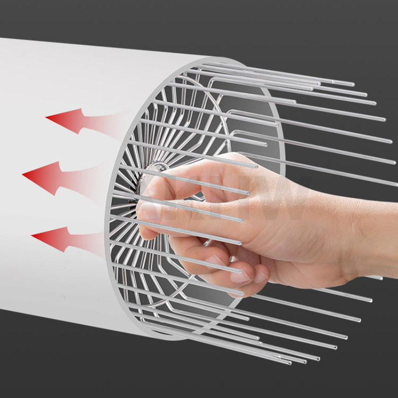 ตะแกรงดักเศษใบไม้ แบบตะกร้อกลมทรงกระบอก KingsMan วัสดุสแตนเลสแท้ SUS304 ทนทาน ไม่เป็นสนิม