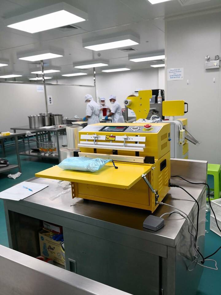 เครื่องซีลสูญญากาศและเติมไนโตรเจน DZQ-500T/E