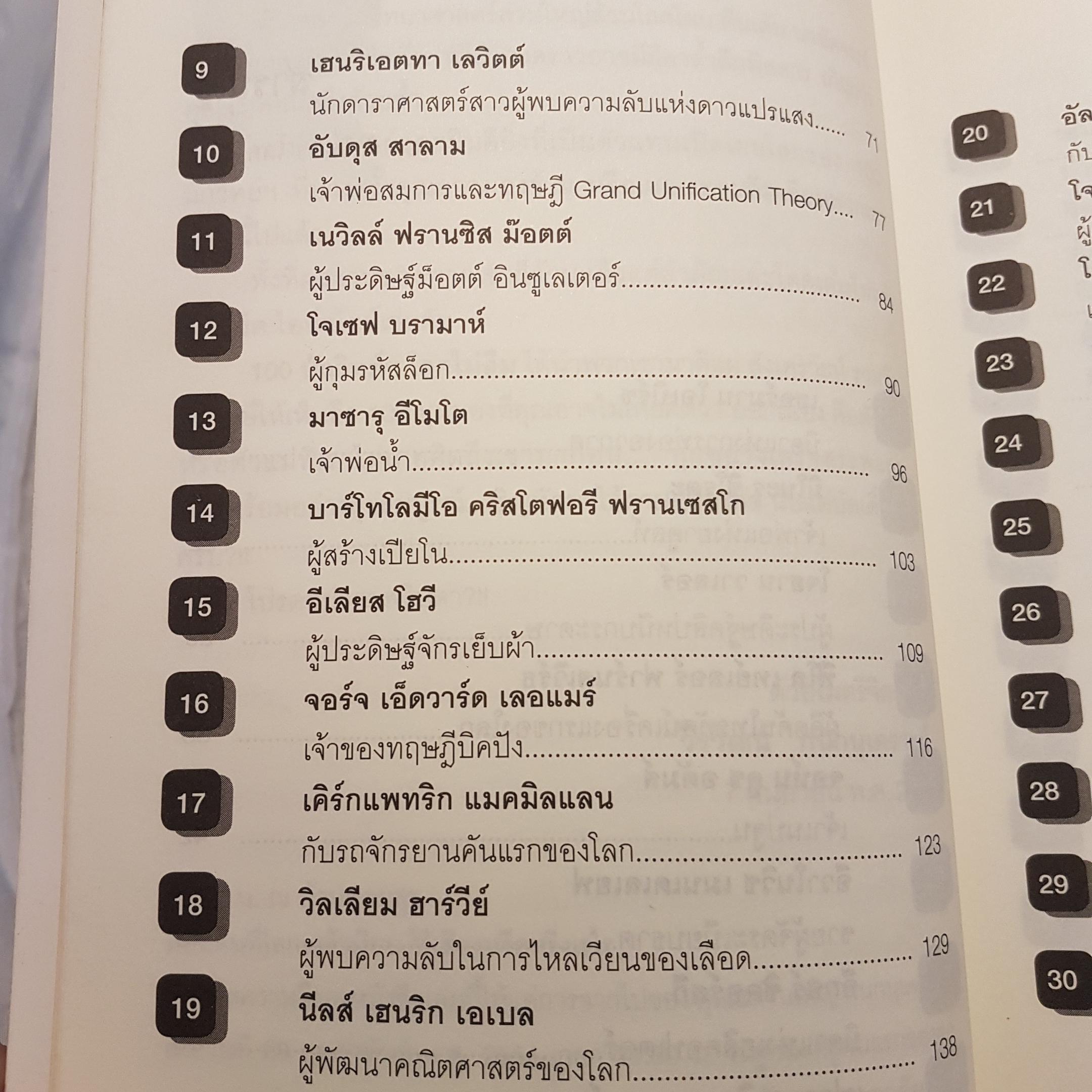 100 นักวิทย์ฯ โลกไม่ลืม....100 อัจฉริยภาพแห่งวิทยาศาสตร์ของโลก