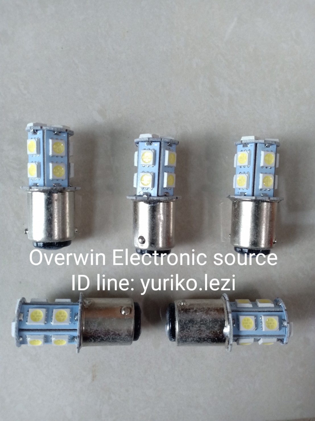 24V 5W 40MM Single Touch Point CAR LED WHITE