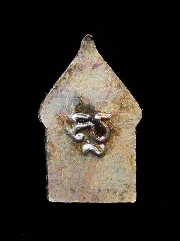 (8) พระขุนแผนยอดขุนพลจิ๋ว ลพ.สาคร เนื้อสัตตตะโลหะ ปี ๓๓ คลุกสีผึ้งหลวงปู่แก้ว